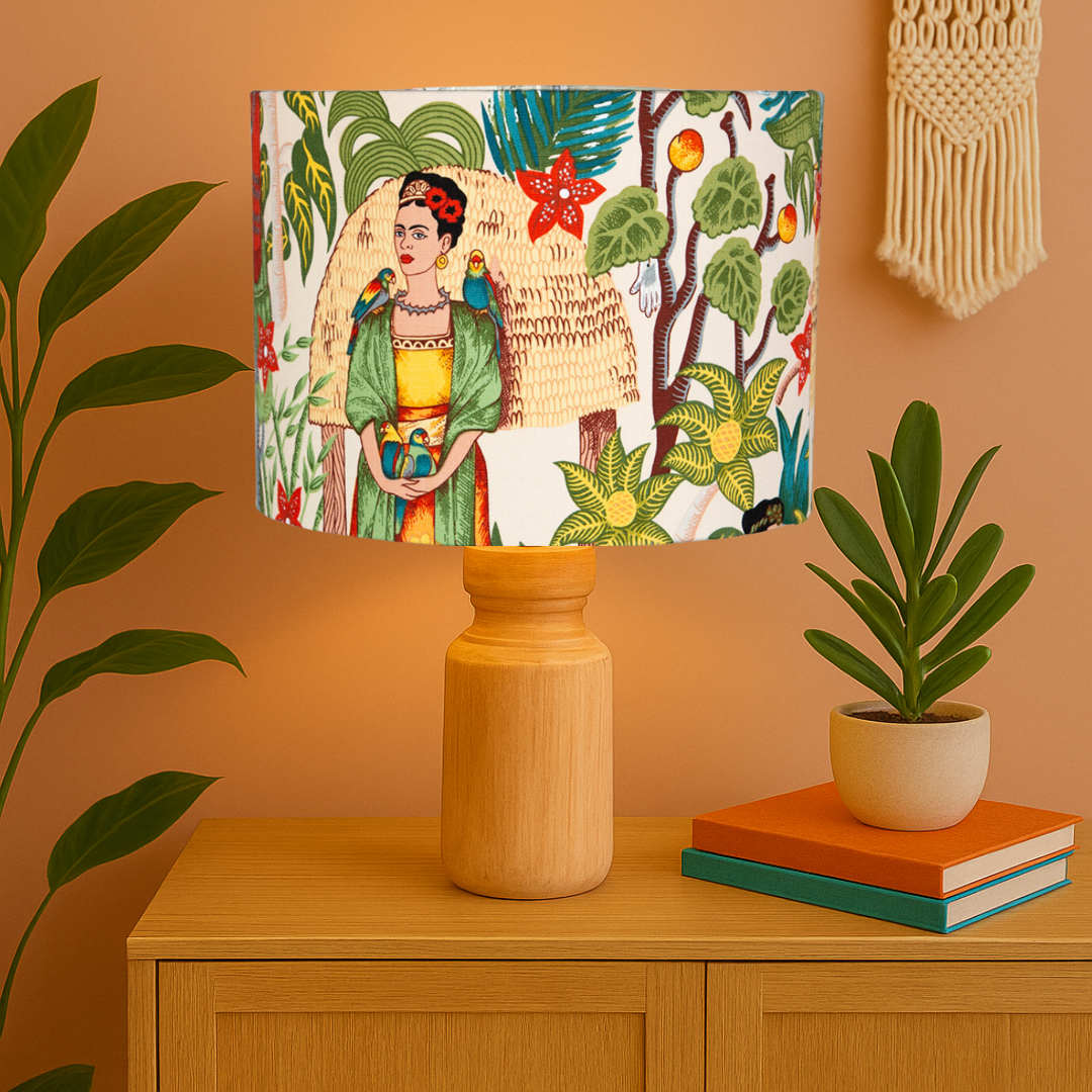The Classic: Frida in the Garden (Tea) Lampshade