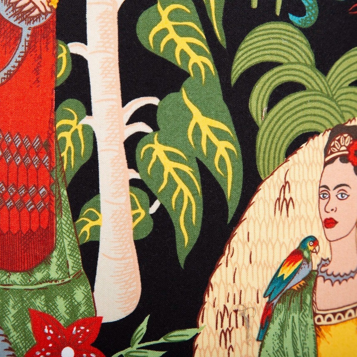 Glow&Co Lil' Bit Lux: Frida in the Garden (Black) Lampshade