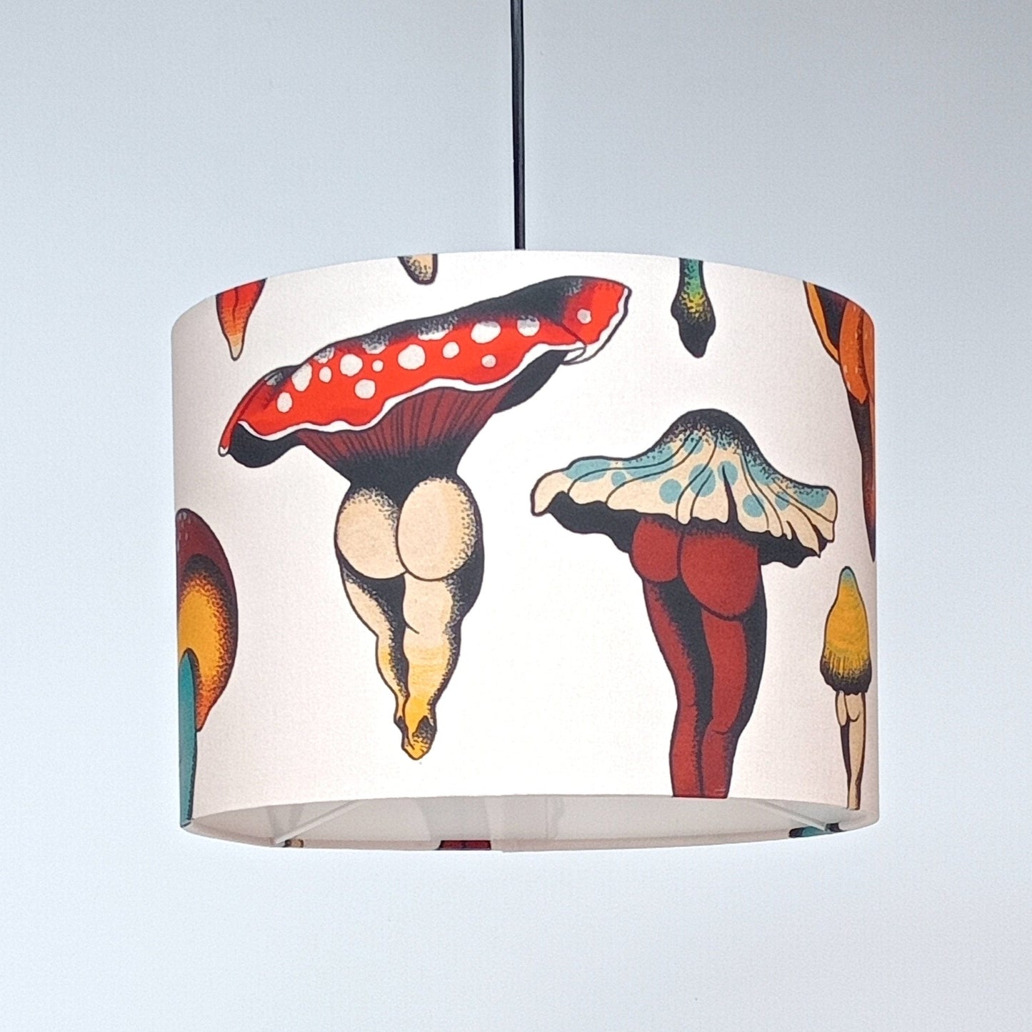 Hanging lampshade