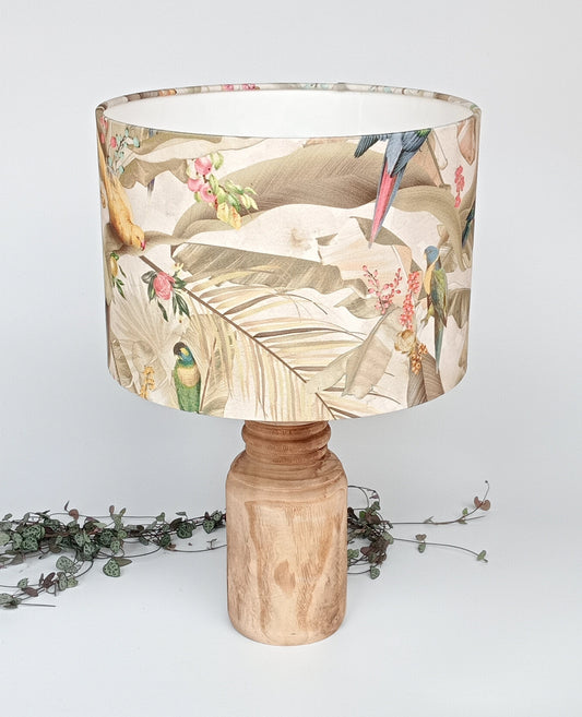Glow&Co The Classic: Tropical Blush Lampshade