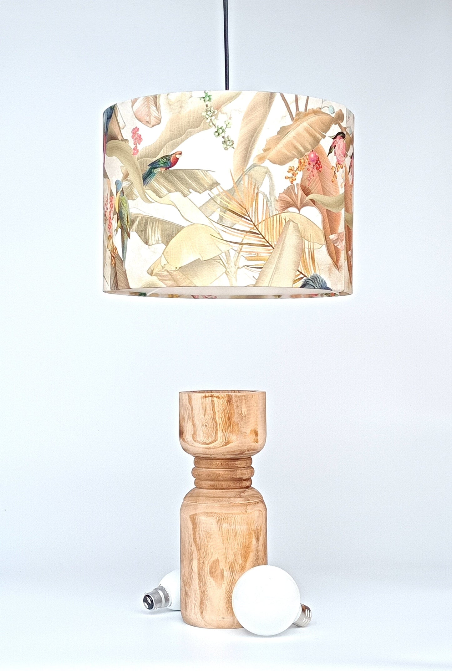 Glow&Co The Classic: Tropical Blush Lampshade