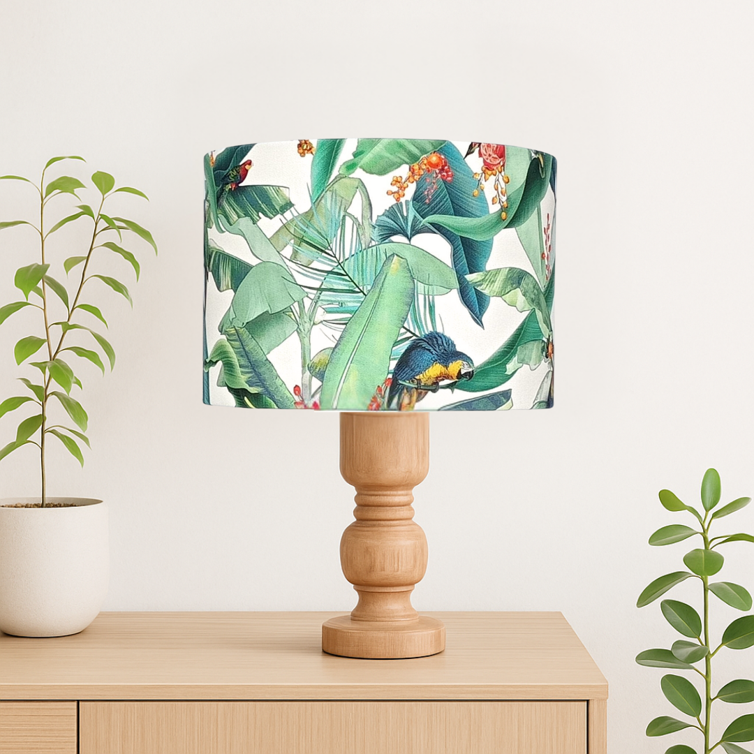 Lil' Bit Lux: Tropical Green Lampshade