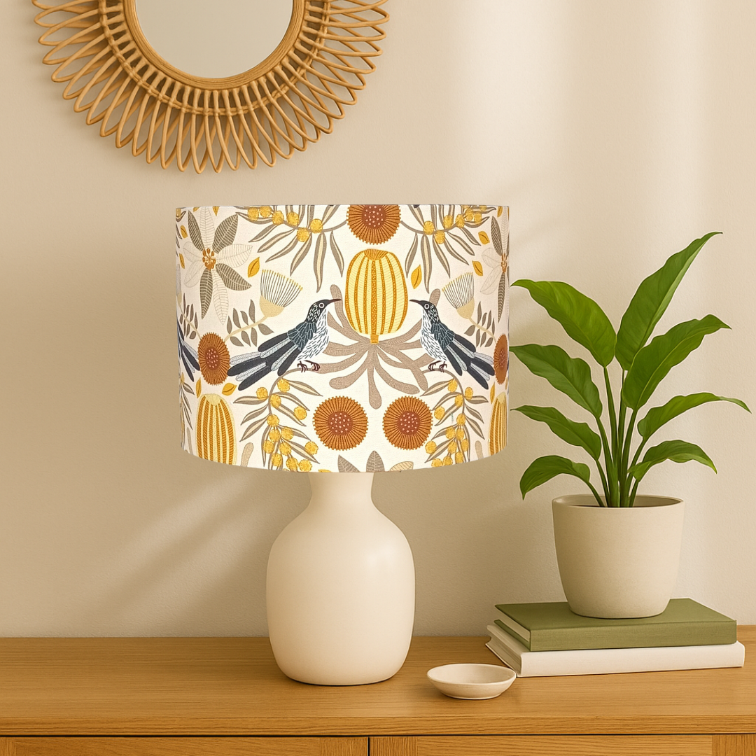 The Classic: Honey Birds Lampshade