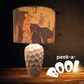 Peek-A-Boo: Mr. Outdoorsy & Natural Linen Lampshade