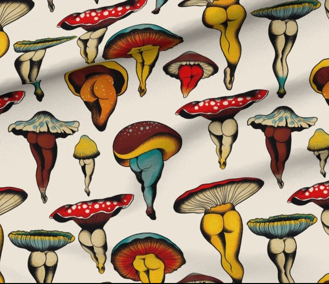 Workshop Fabric (Bootie Shrooms)