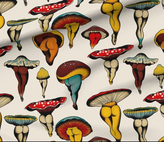 Workshop Fabric (Bootie Shrooms)