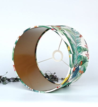 Glow&Co Lil' Bit Lux: Tropical Green Lampshade