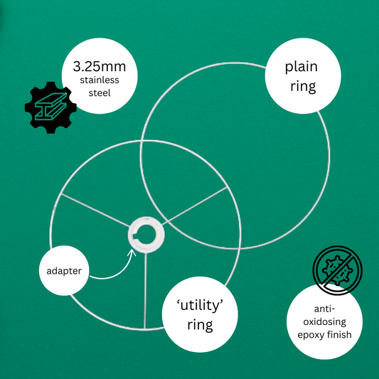 Lamp Shade Ring Set (20cm)