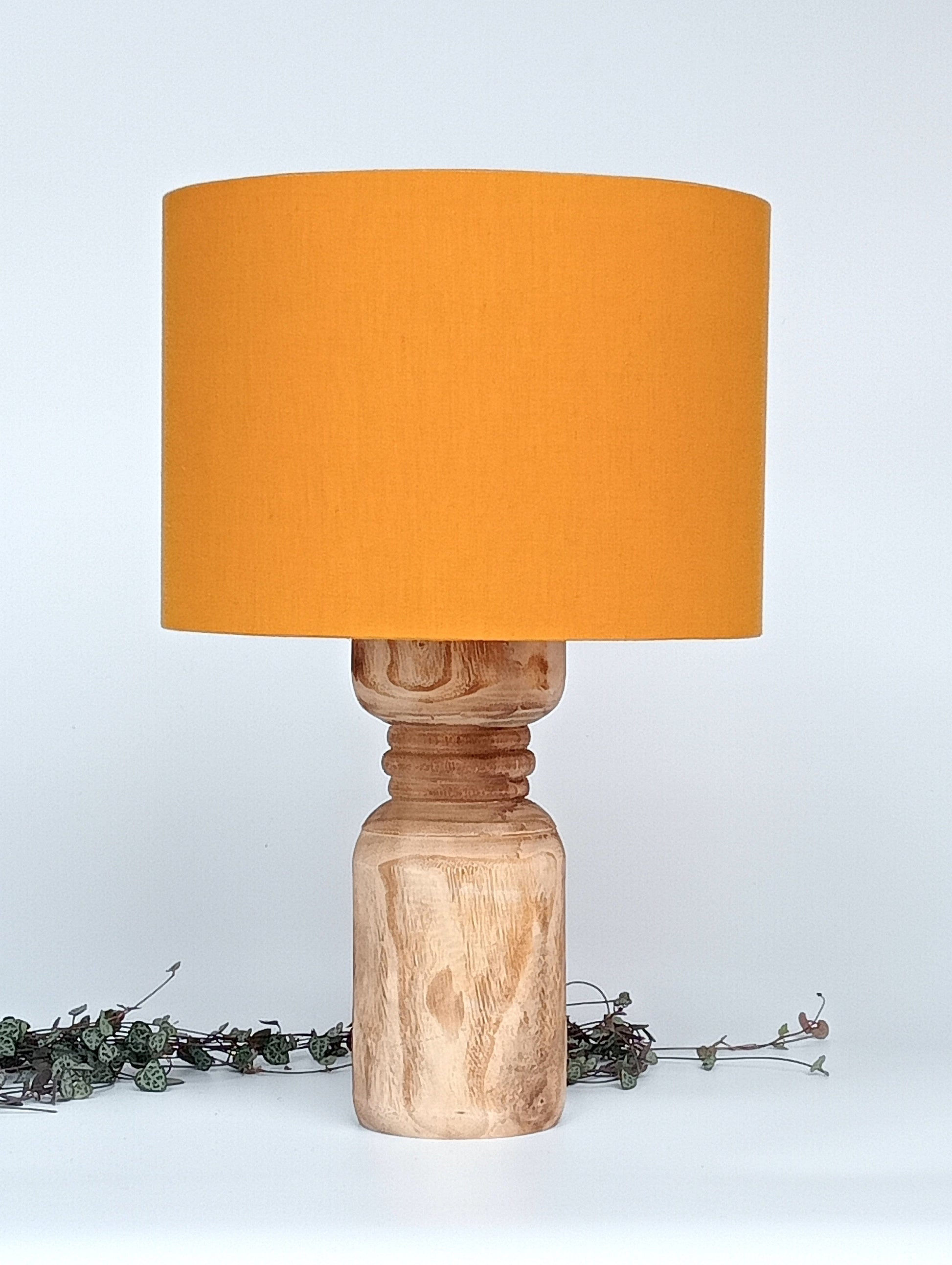 Glow&Co The Peek-A-Boo: Bootie Shrooms & Mustard Lampshade